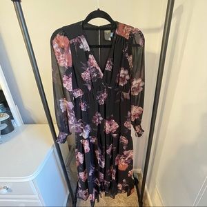 Taylor Floral Long Sleeve Maxi Dress